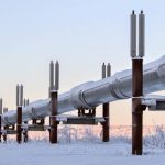 pipeline in winter