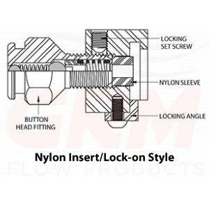 nylon leak lock fitting